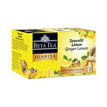 BETA TEA GINGER LEMON TEA BAGS 2G X 20PCS