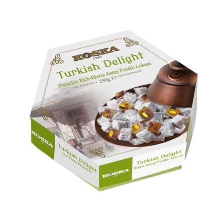 KOSKA TURKISH DELIGHT WITH DOUBLE PISTACHIO 250G