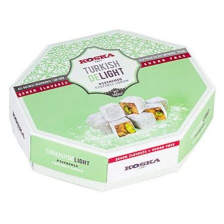 KOSKA SUGAR FREE TURKISH DELIGHT WITH PISTACHIO 160G