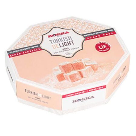 KOSKA SUGAR FREE TURKISH DELIGHT WITH ROSE 160G