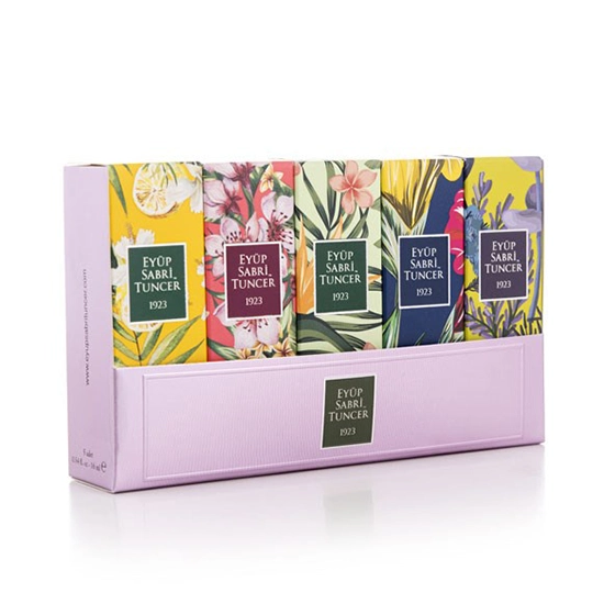 EYUP SABRI TUNCER EAU DE COLOGNE 16ML EACH GLASS BOTTLE (SET 2)