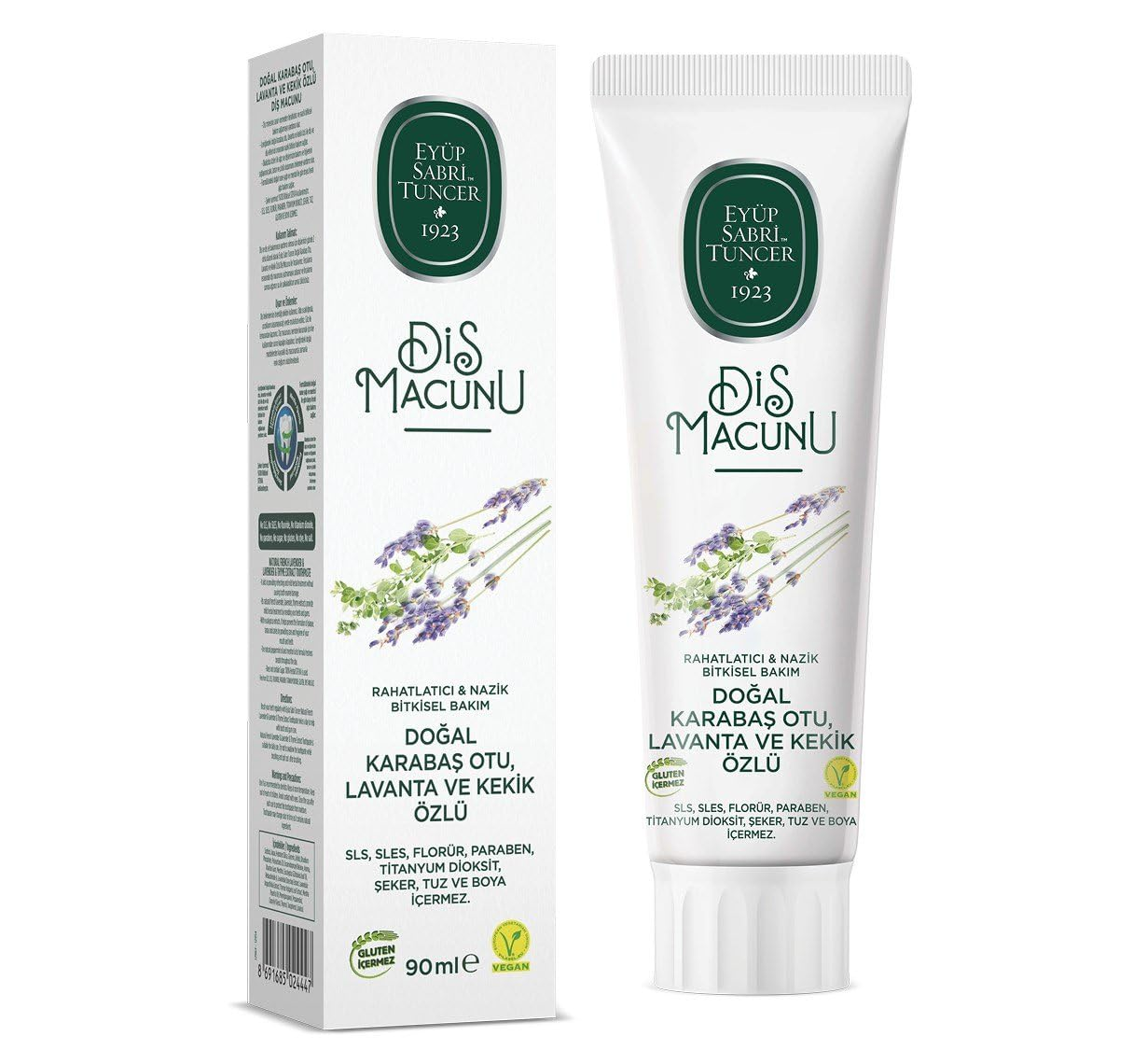EYUP SABRI TUNCER NATURAL LAVENDER & THYME EXTRACT TOOTHPASTE 90 ML