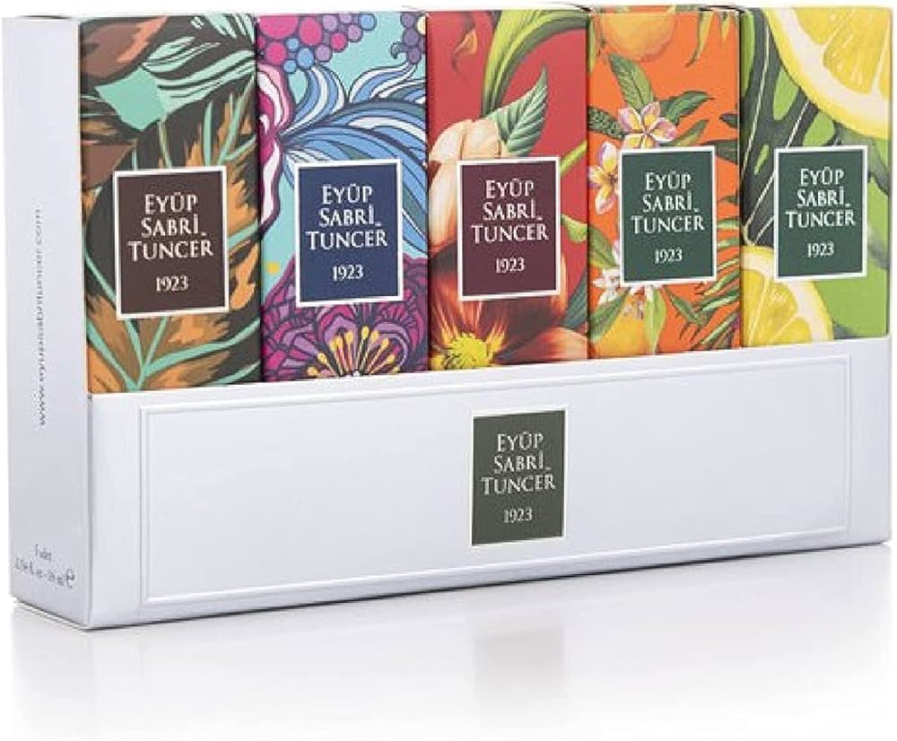 EYUP SABRI TUNCER EAU DE COLOGNE 16ML EACH GLASS BOTTLE (SET 1)