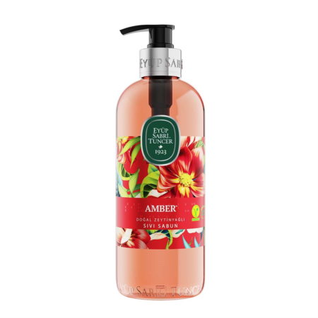 EYUP SABRI TUNCER NATURAL OLIVE OIL LIQUID SOAP AMBER 500 ML