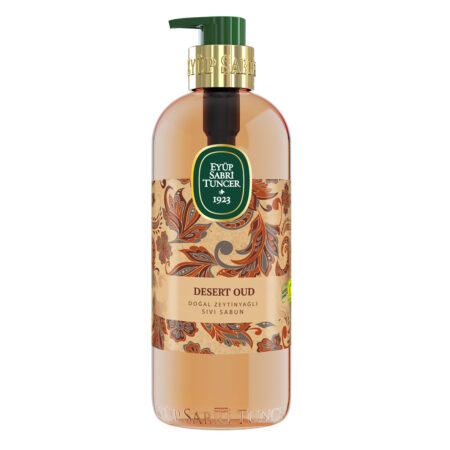 EYUP SABRI TUNCER NATURAL OLIVE OIL LIQUID SOAP DESERT OUD 500 ML