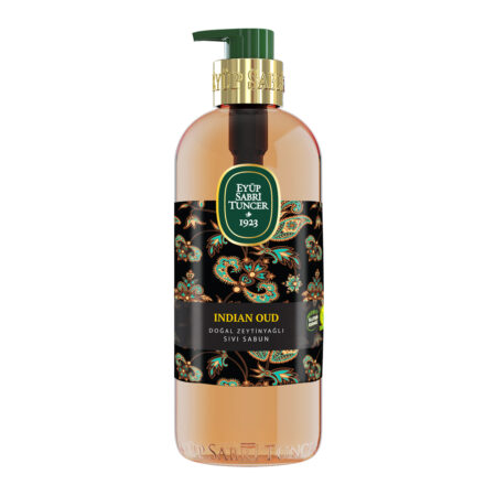 EYUP SABRI TUNCER NATURAL OLIVE OIL LIQUID SOAP INDIAN OUD 500 ML