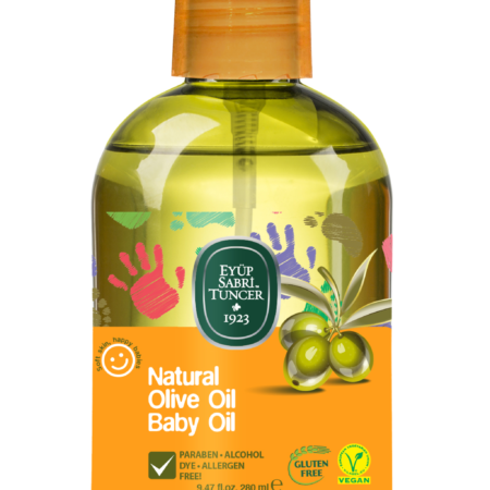 EYUP SABRI TUNCER NATURAL OLIVE OIL BABY OIL 280 ML