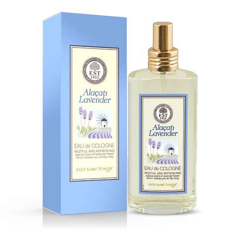 EYUP SABRI TUNCER EAU DE COLOGNE LAVENDER 150 ML (GLASS BOTTLE)