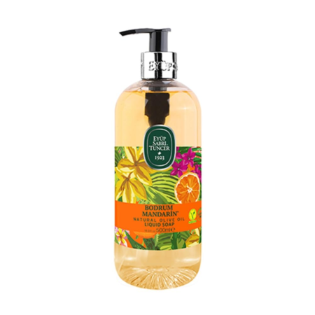 Eyüp Sabri Tuncer Natural Olive Oil Liquid Soap Bodrum Mandarin 500 ml