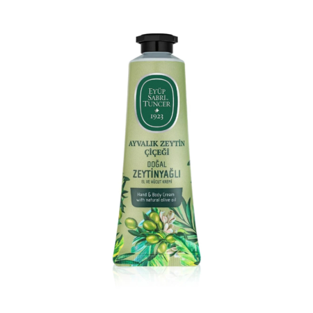 EYUP SABRİ TUNCER NATURAL OLIVE OIL HAND AND BODY CREAM - AYVALIK OLIVE BLOSSOM 50 ML
