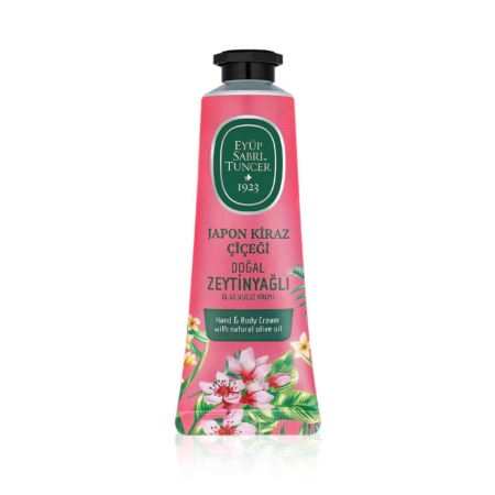 EYUP SABRİ TUNCER NATURAL OLIVE OIL HAND AND BODY CREAM - JAPANESE CHERRY BLOSSOM 50 ML