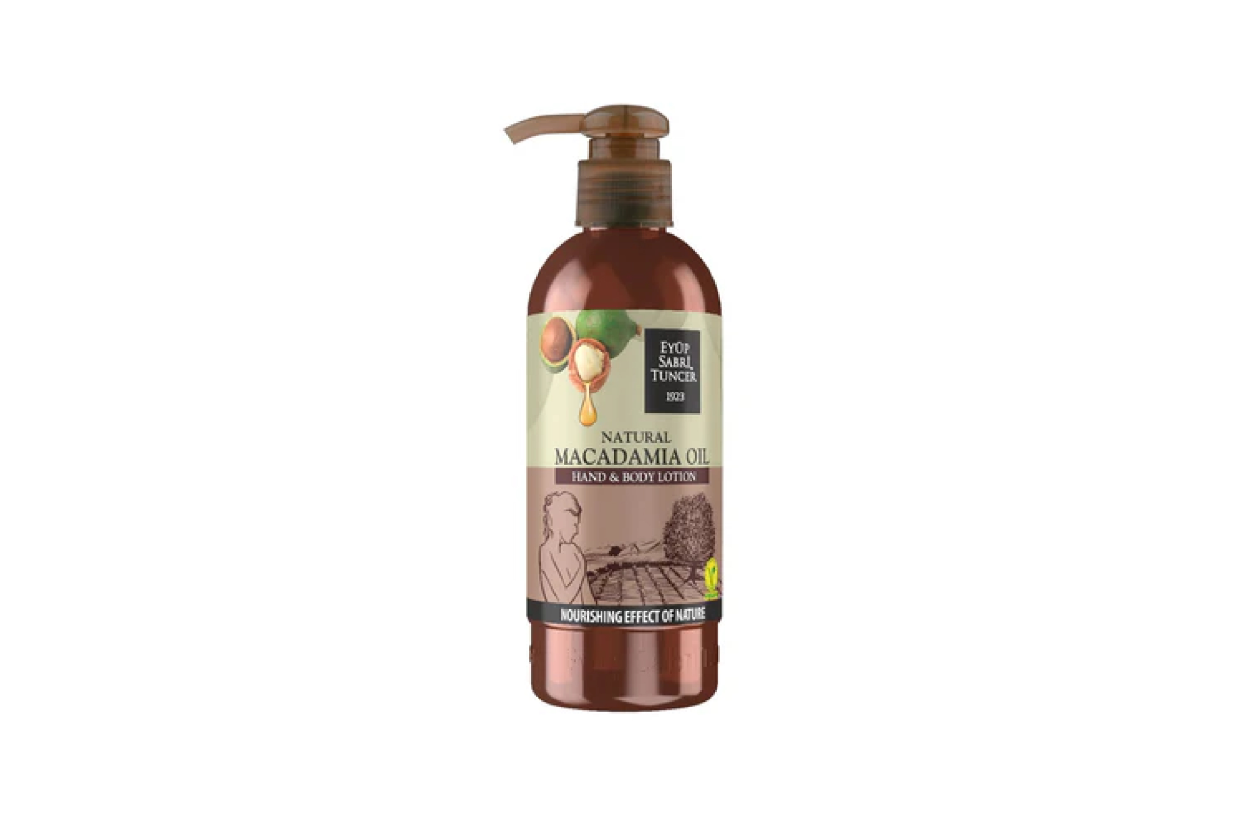 EYUP SABRI TUNCER NATURAL MACADAMIA OIL HAND AND BODY LOTION 250 ML