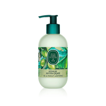 EYUP SABRİ TUNCER NATURAL OLIVE OIL HAND AND BODY LOTION - AYVALIK OLIVE BLOSSOM 280 ML
