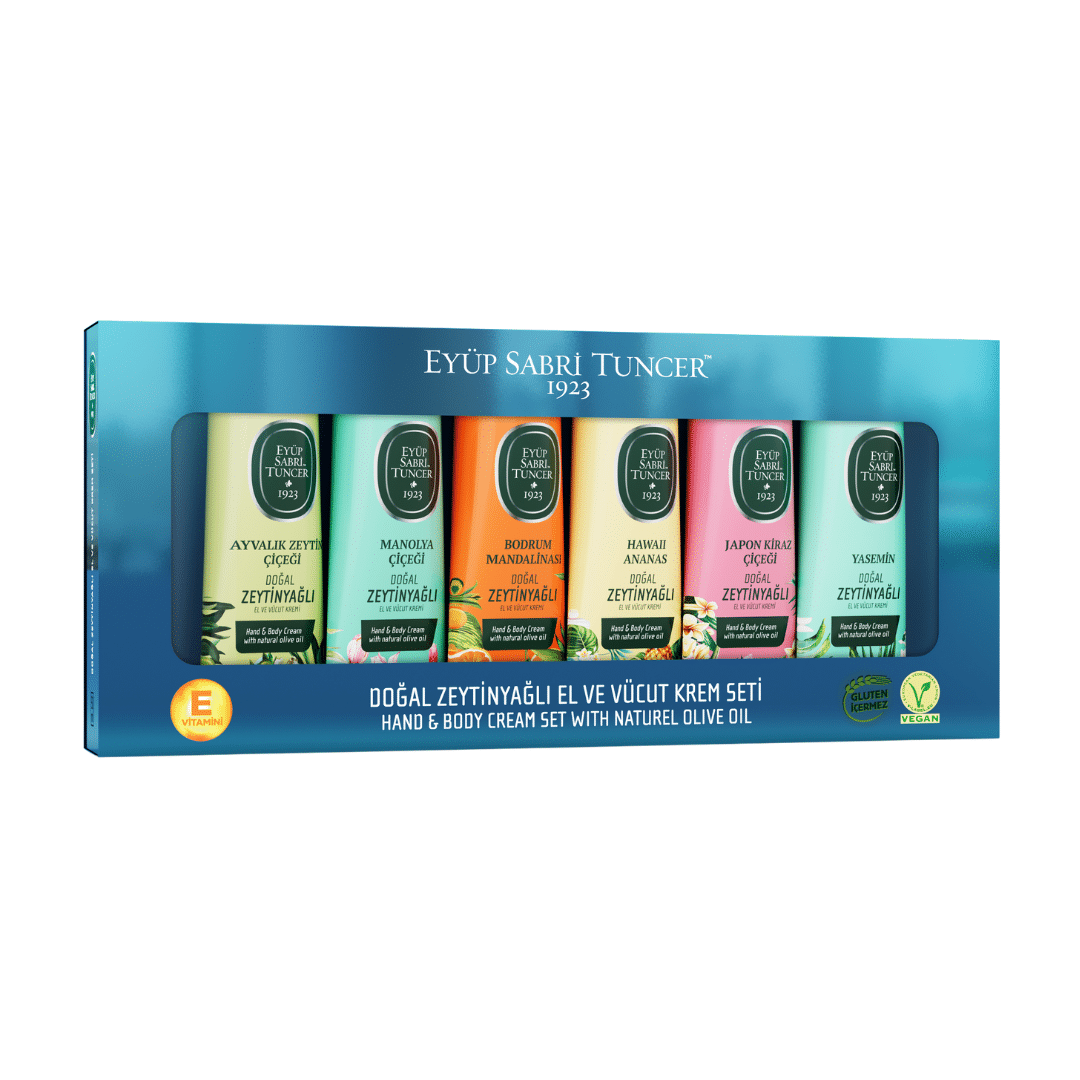 EYUP NATURAL OLIVE OIL HAND AND BODY CREAM 50 ML - SET 1