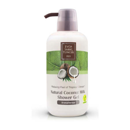EYUP SABRİ TUNCER NATURAL COCONUT MILK SHOWER GEL 600 ML