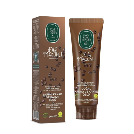 EYUP SABRİ TUNCER NATURAL CACAO AND COFFEE EXTRACT TOOTHPASTE 90 ML