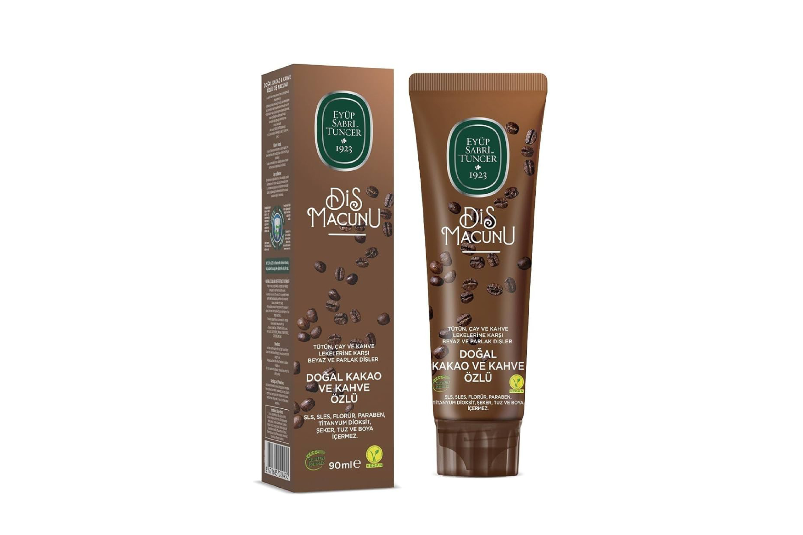 EYUP SABRİ TUNCER NATURAL CACAO AND COFFEE EXTRACT TOOTHPASTE 90 ML