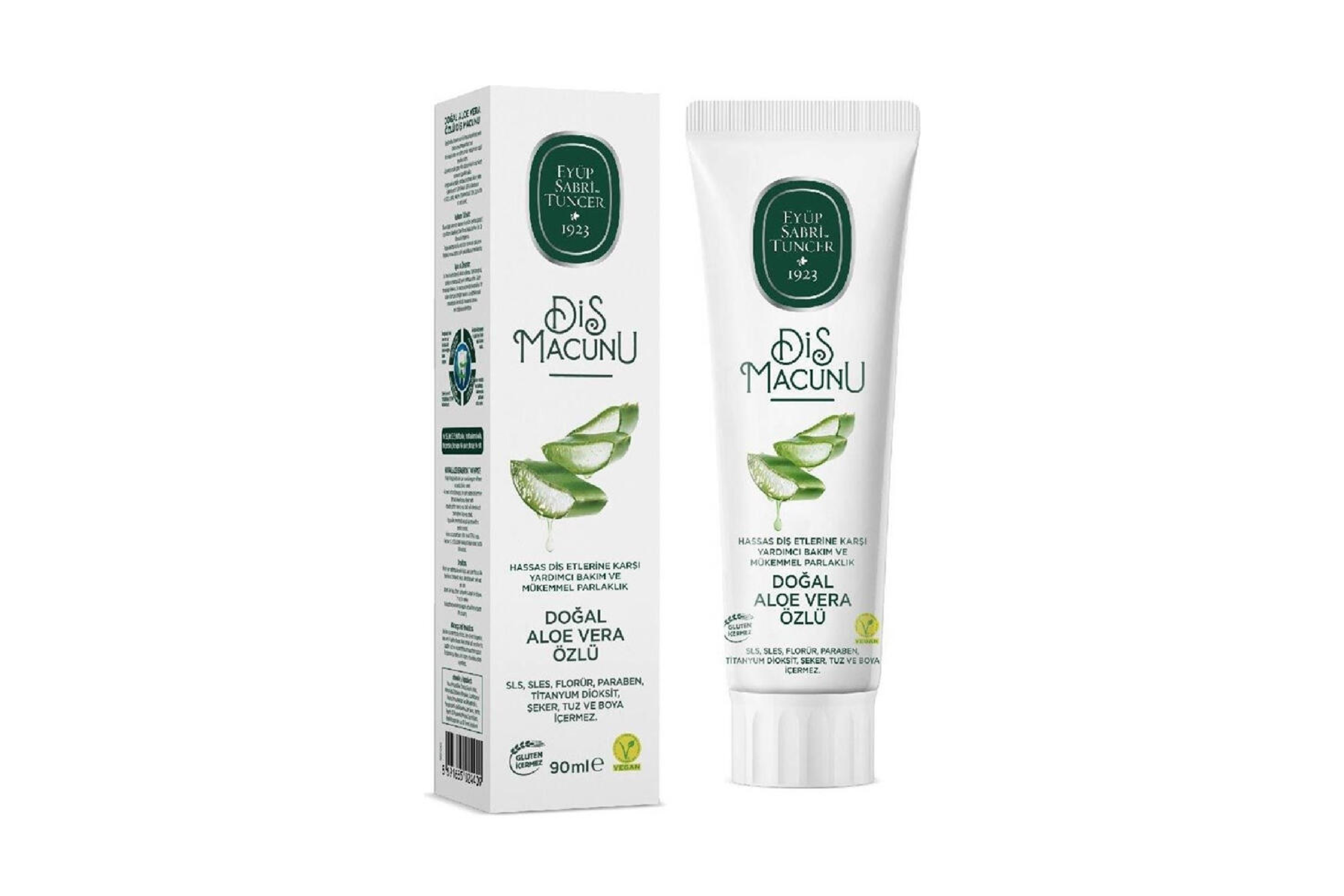 EYUP SABRİ TUNCER NATURAL ALOE VERA EXTRACT TOOTHPASTE 90 ML